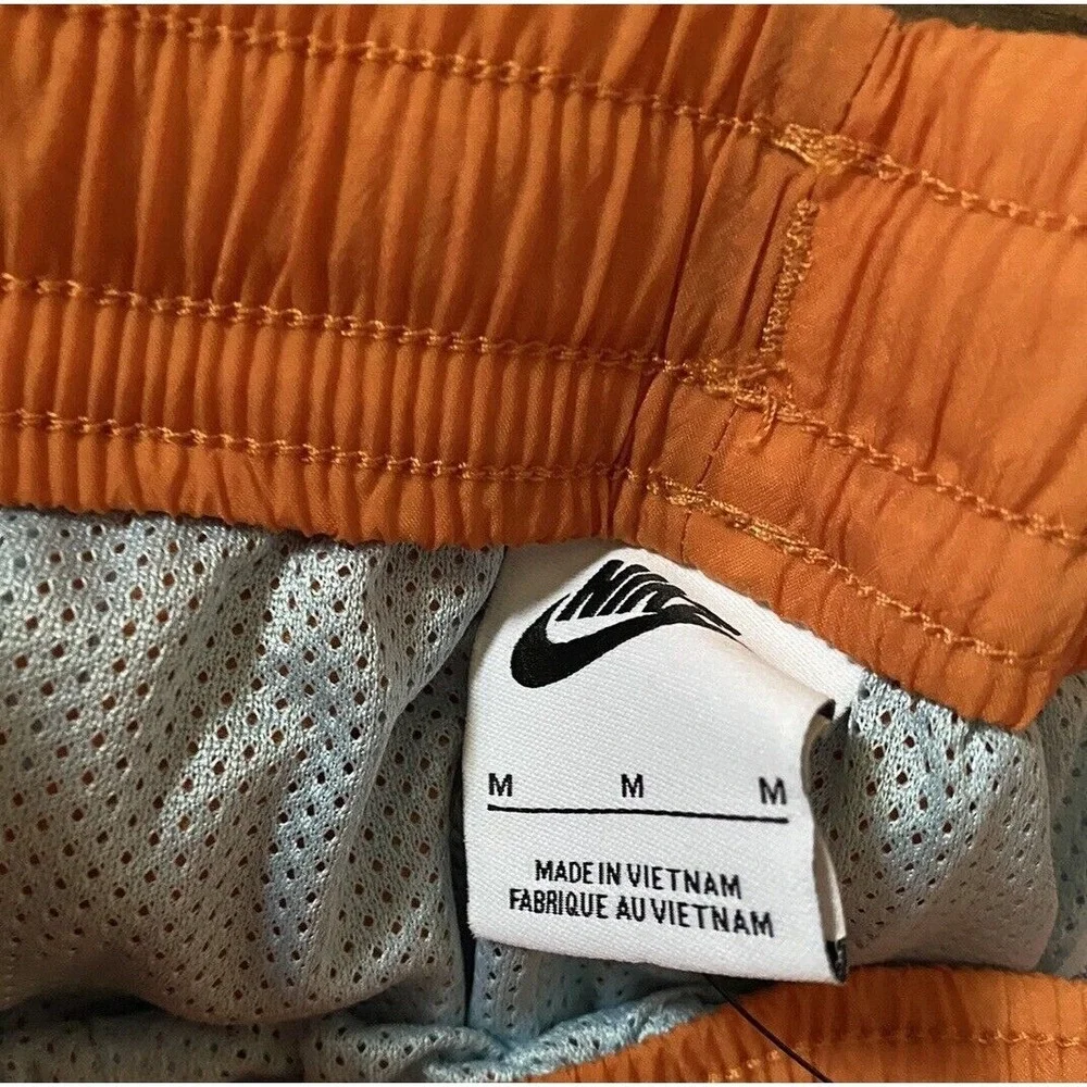 New Big Boys' Nike Sportswear Woven Shorts KIDS SZ: Medium, Orange
